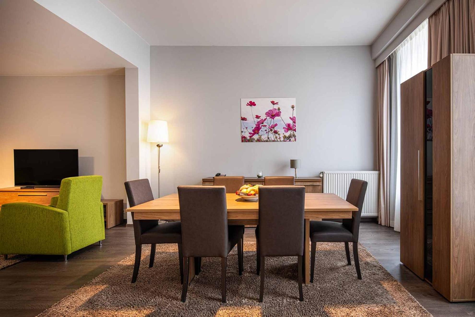 Thon Residence Florence Aparthotel Brussel Bagian luar foto
