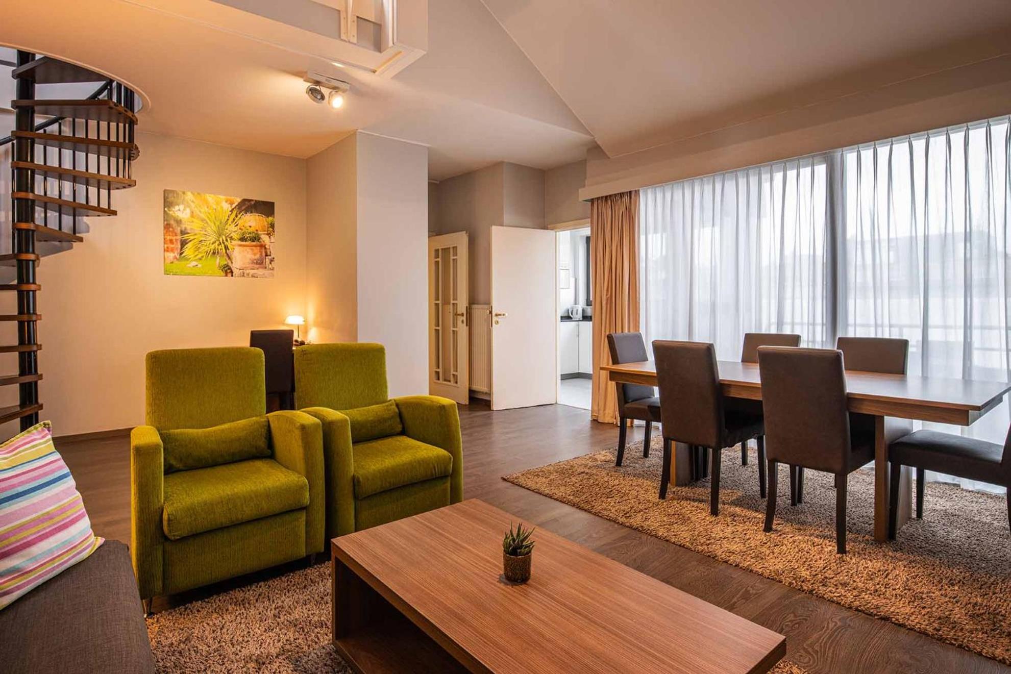 Thon Residence Florence Aparthotel Brussel Bagian luar foto