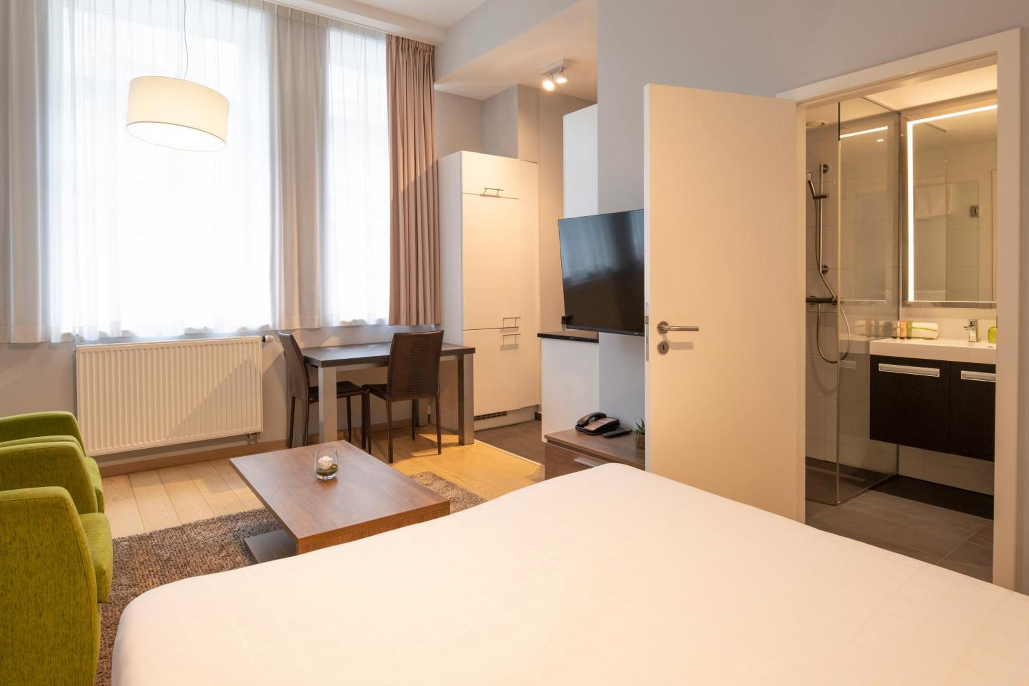 Thon Residence Florence Aparthotel Brussel Bagian luar foto