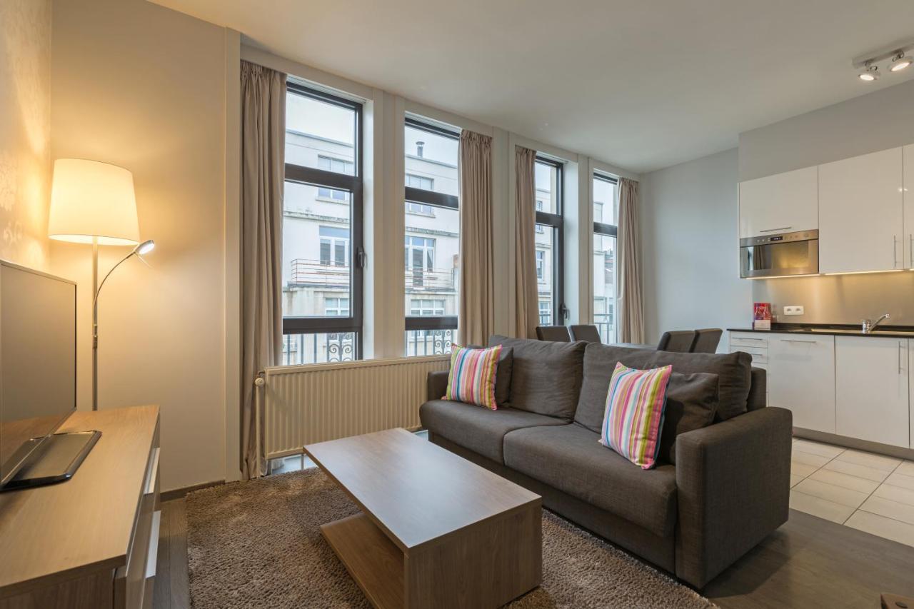 Thon Residence Florence Aparthotel Brussel Bagian luar foto